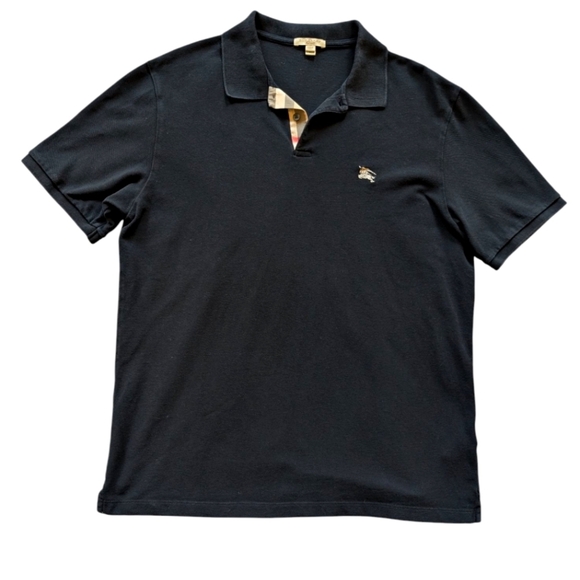 Burberry Brit Black Polo sz XL - Picture 1 of 7